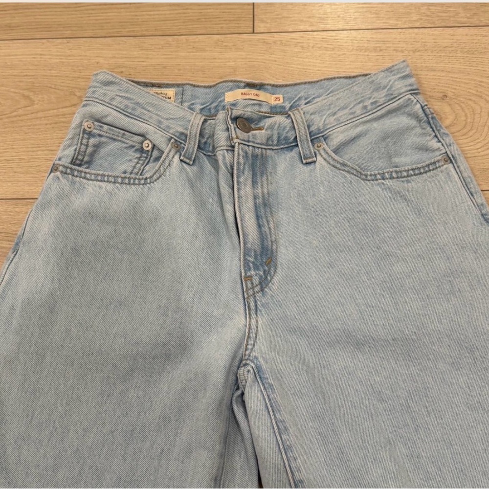 Levi's Light Blue Flare Jeans - High Rise Wide Leg